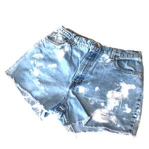 Vintage Levi’s Jeans Cut Off Shorts